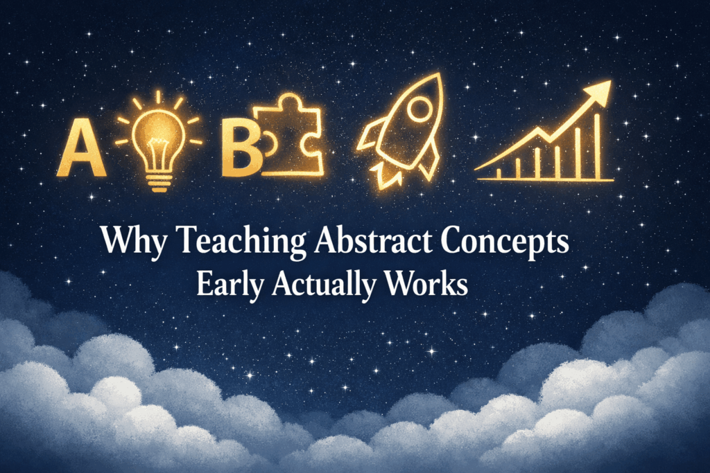 teach abstract concepts