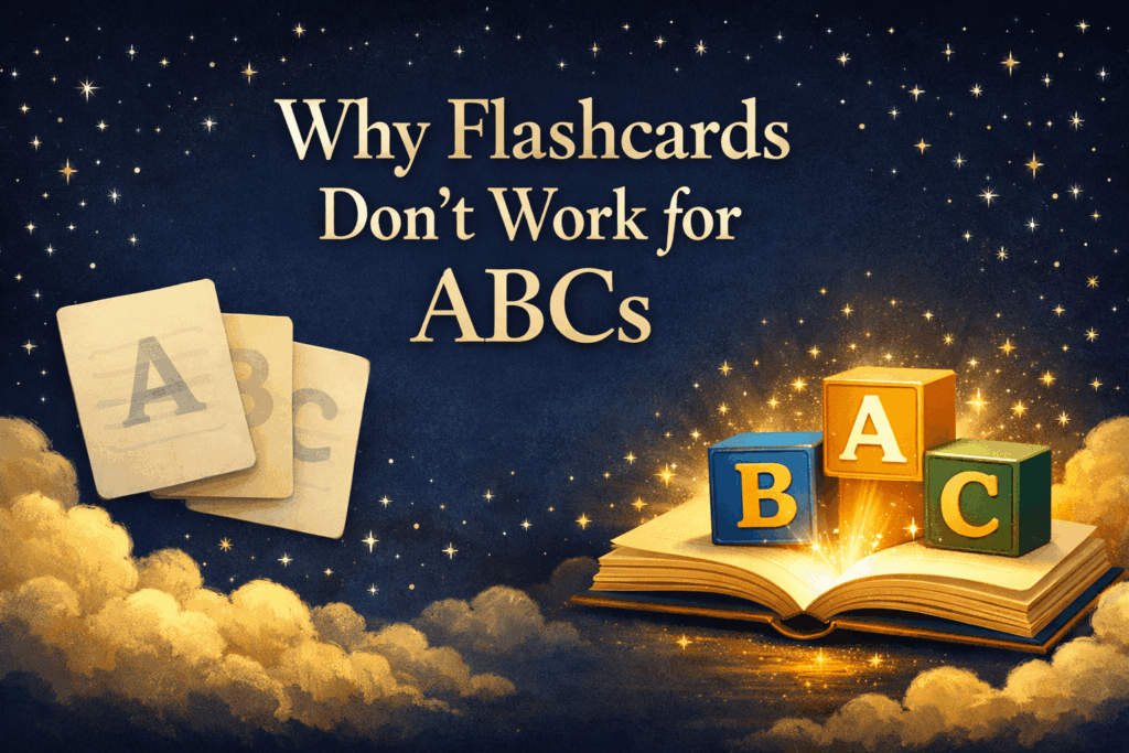 Why Flashcards Don't Work for ABCs